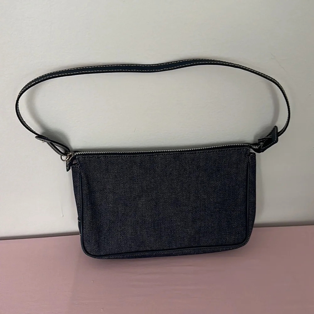 DOONEY & BOURKE bag leather and jeans materiel